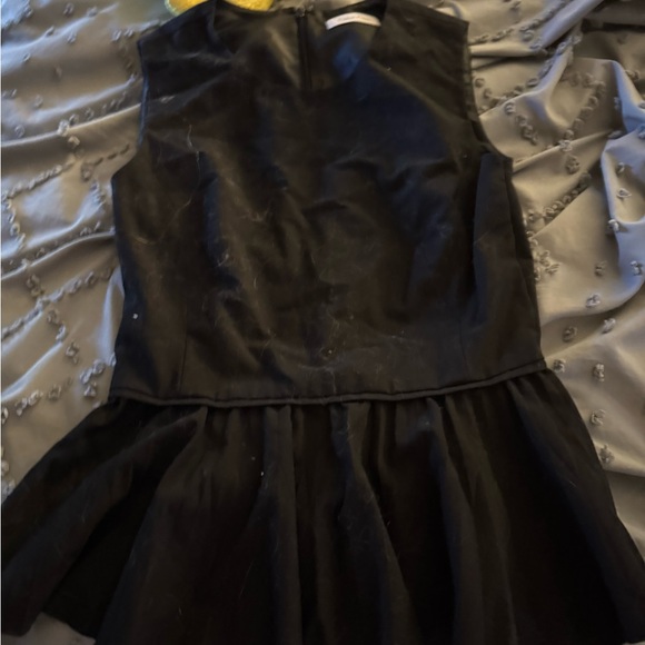 Calvin Klein Black Halter Fit and Flare Top - Picture 1 of 2